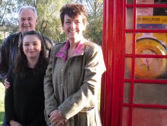 Defibrillator Launched by Graham, Ruby, Jo Churchill MP
